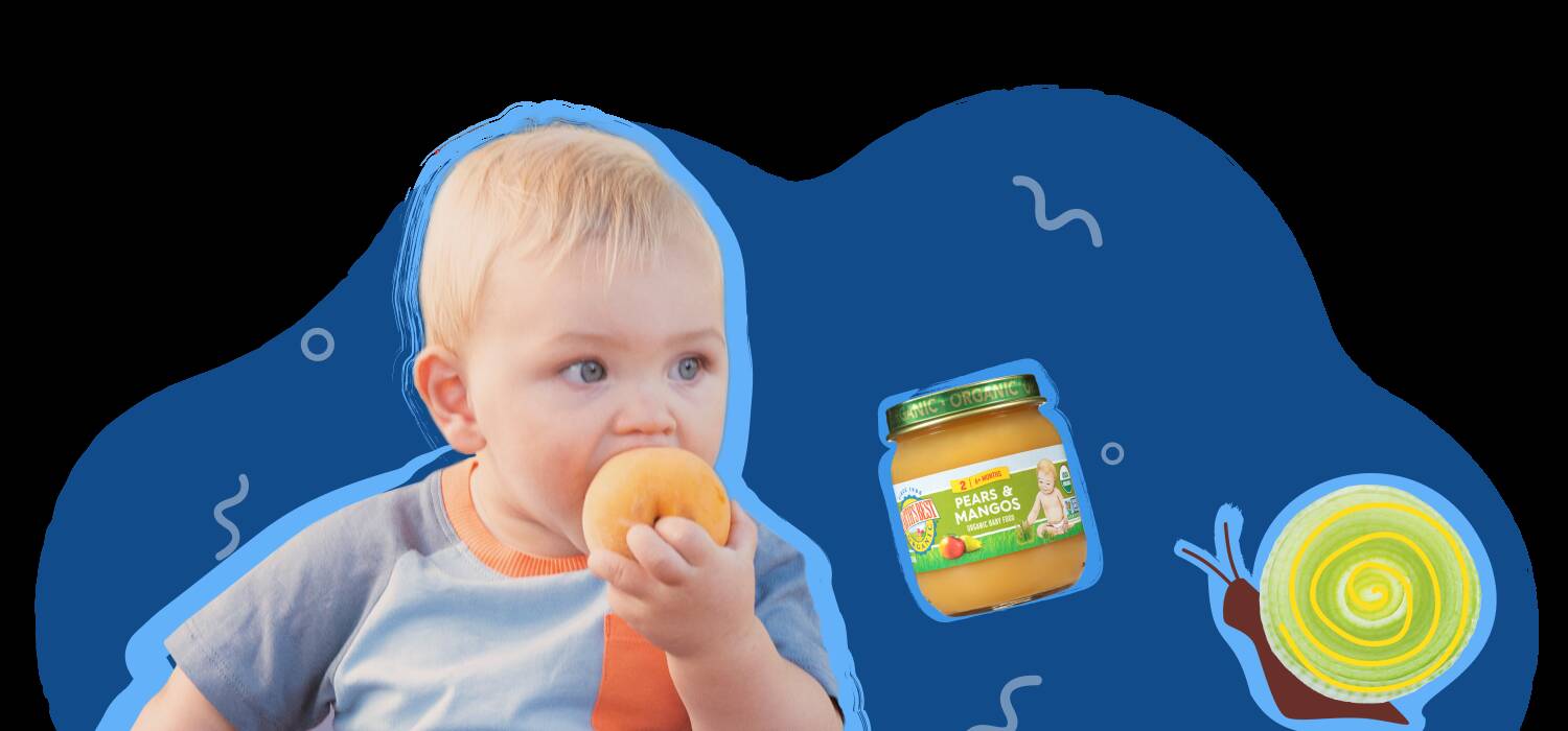 baby food 4 months nhs