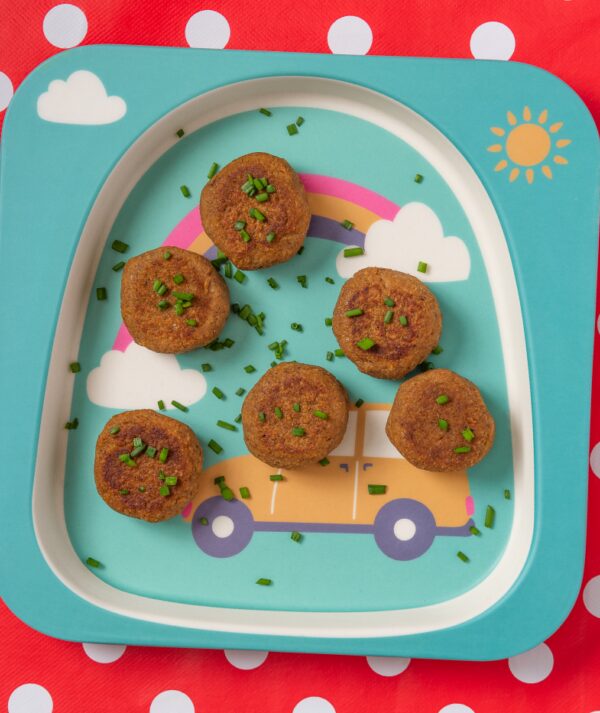 Mushroom lentil burgers toddler recipe