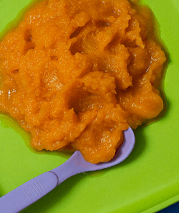 Butternut and ginger puree baby recipe