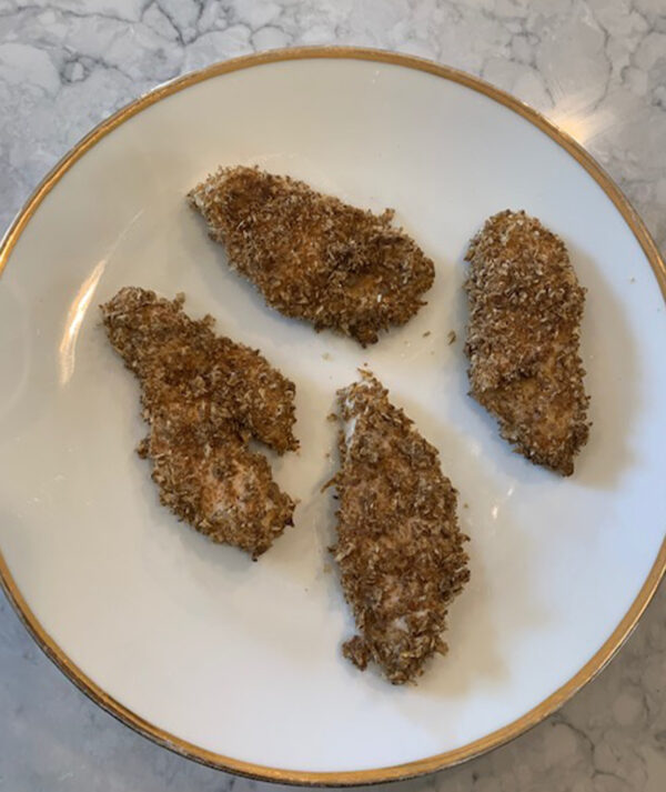 Panko breaded chicken toddler recipe